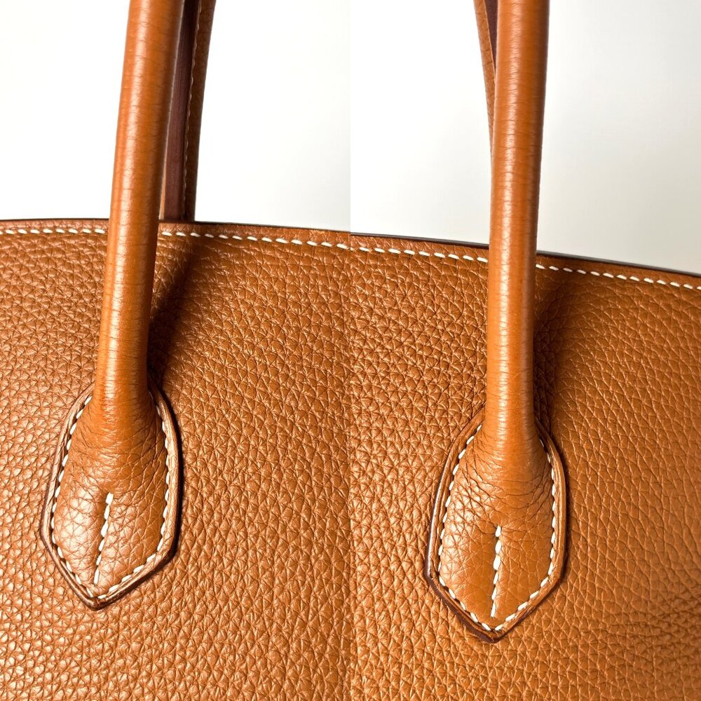 Sold on fashionreloved.com HERMES Togo Birkin 35 Gold on Gold Hardware Bag - Picture 8 of 14